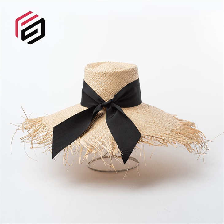 Straw Hat With Fringe Edge quotation